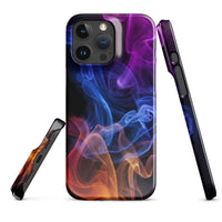 iPhone® Snap Case - Abstract - Smoke Style 4 - Glossy - iPhone 16 Pro Max