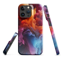 iPhone® Snap Case - Abstract - Smoke Style 5 - Glossy - iPhone 16 Pro Max