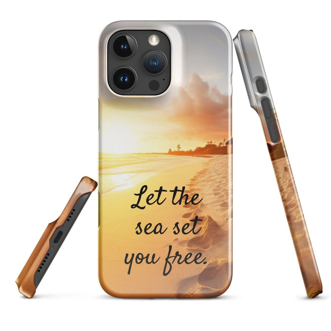 iPhone® Snap Case - Nature - Beach Style 1 - Glossy - iPhone 16 Pro Max