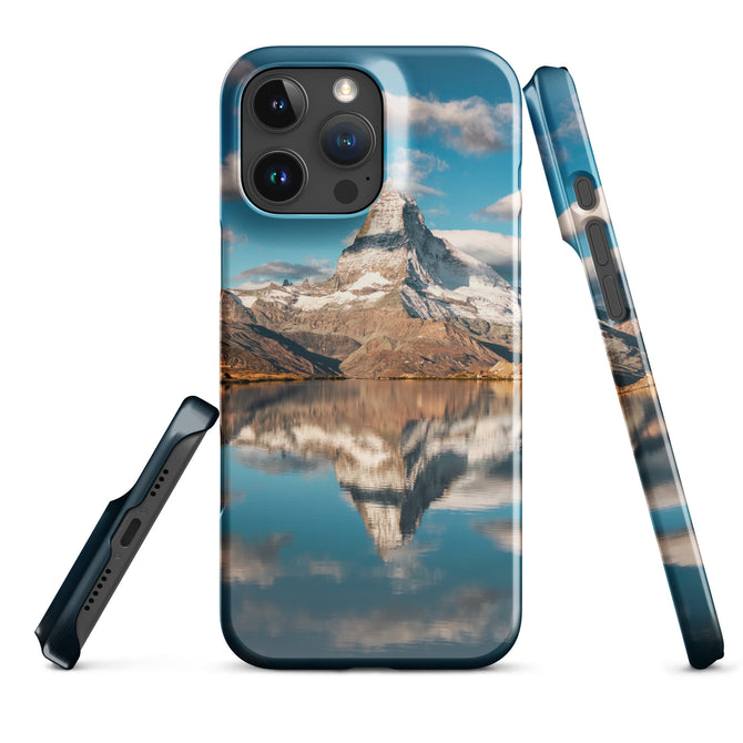 iPhone® Snap Case - Nature - Mountain Style 1 - Glossy - iPhone 16 Pro Max