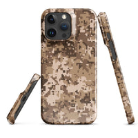 iPhone® Snap Case - Pattern - Desert Camo 2 - Glossy - iPhone 16 Pro Max