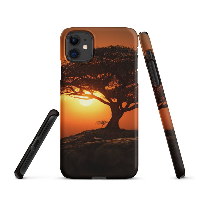 iPhone® Snap Case - Nature - Sunset Style 1 - Matte - iPhone 11