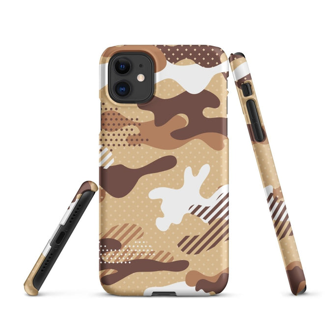 iPhone® Snap Case - Pattern - Desert Camo 1 - Matte - iPhone 11