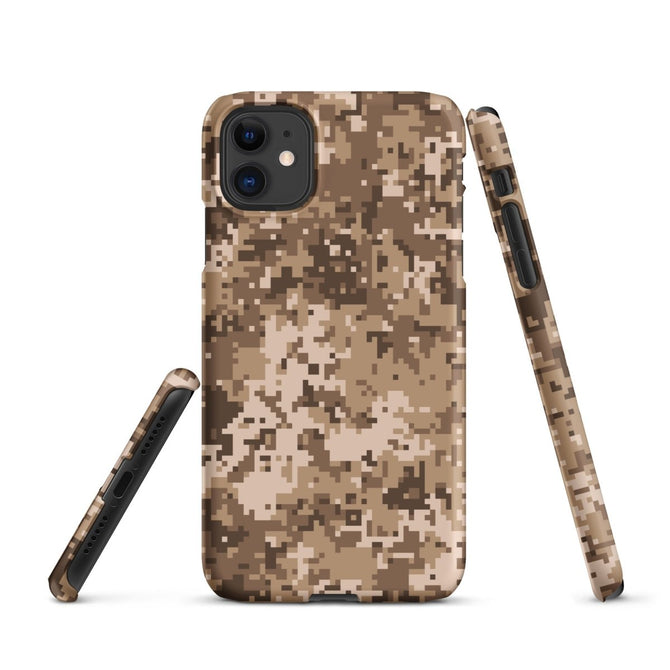 iPhone® Snap Case - Pattern - Desert Camo 2 - Matte - iPhone 11