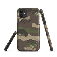 iPhone® Snap Case - Pattern - Forest Camo 1 - Matte - iPhone 11