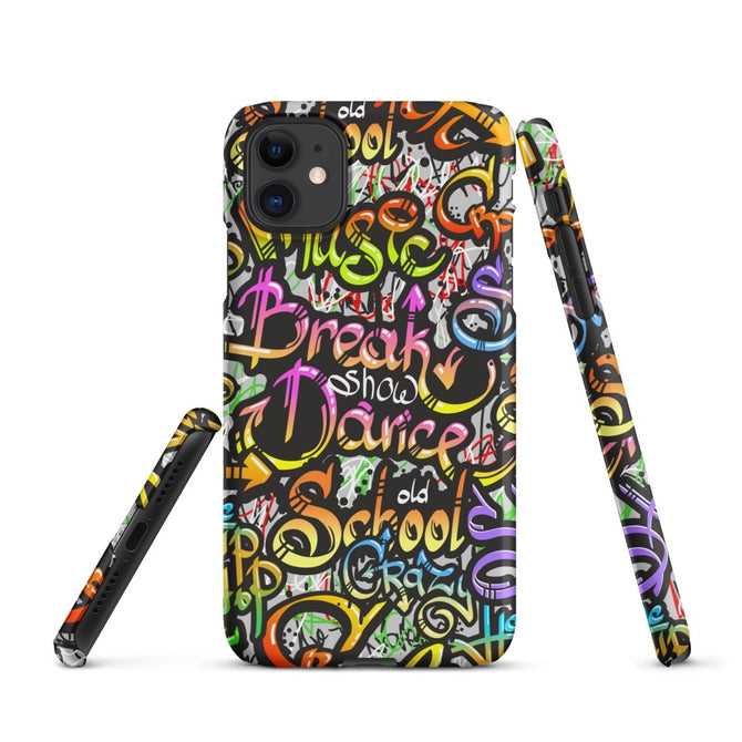 iPhone® Snap Case - Pattern - Graffiti 1 - Matte - iPhone 11