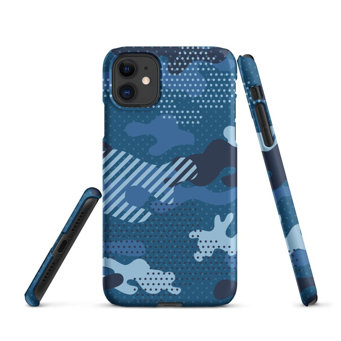 iPhone® Snap Case - Pattern - Water Camo 1 - Matte - iPhone 11