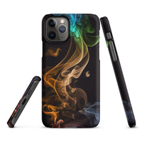 iPhone® Snap Case - Abstract - Smoke Style 2 - Matte - iPhone 11 Pro