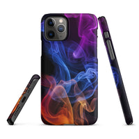 iPhone® Snap Case - Abstract - Smoke Style 4 - Matte - iPhone 11 Pro