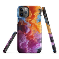 iPhone® Snap Case - Abstract - Smoke Style 6 - Matte - iPhone 11 Pro