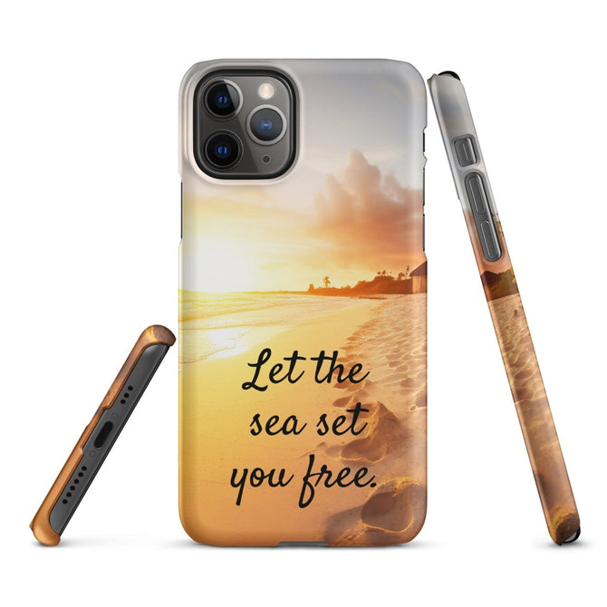 iPhone® Snap Case - Nature - Beach Style 1 - Matte - iPhone 11 Pro