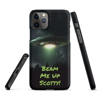 iPhone® Snap Case - Space - Alien UFO Style 1 - Matte - iPhone 11 Pro