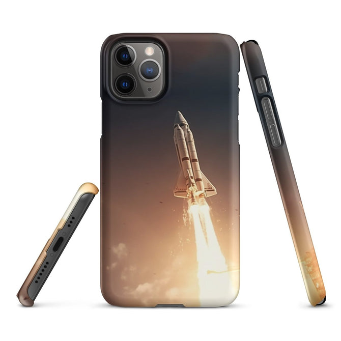 iPhone® Snap Case - Transportation (Air) - Rocket Style 1 - Matte - iPhone 11 Pro