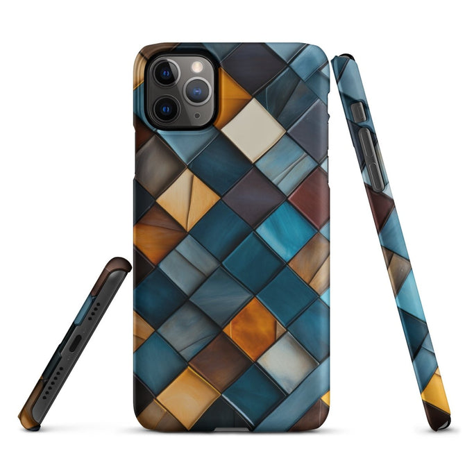 iPhone® Snap Case - Abstract - Geometric Style 3 - Matte - iPhone 11 Pro Max