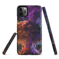 iPhone® Snap Case - Abstract - Smoke Style 1 - Matte - iPhone 11 Pro Max