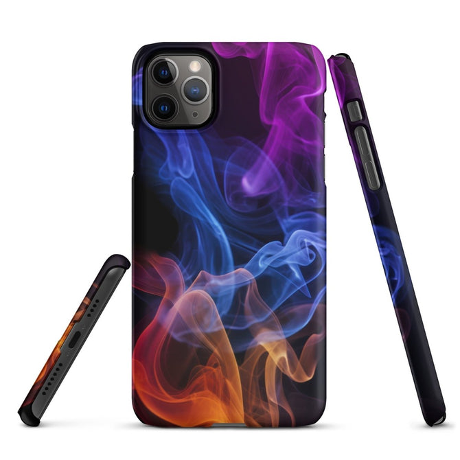 iPhone® Snap Case - Abstract - Smoke Style 4 - Matte - iPhone 11 Pro Max