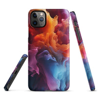 iPhone® Snap Case - Abstract - Smoke Style 5 - Matte - iPhone 11 Pro Max