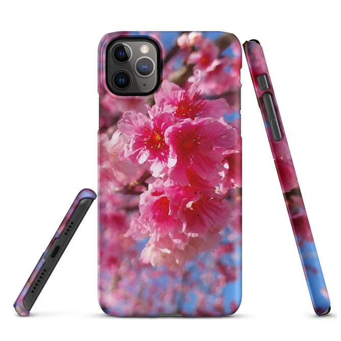 iPhone® Snap Case - Nature - Flowers Style 1 - Matte - iPhone 11 Pro Max