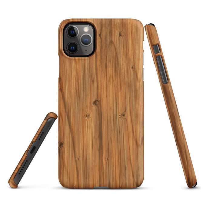 iPhone® Snap Case - Nature - Wood 1 - Matte - iPhone 11 Pro Max