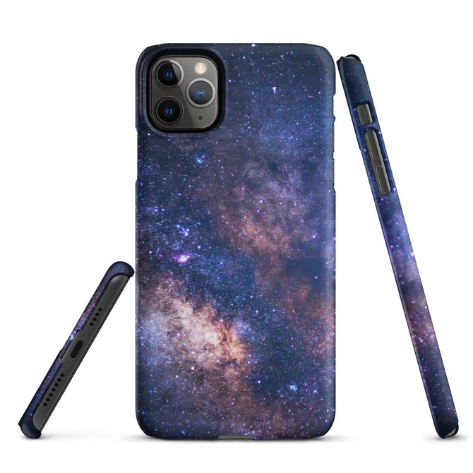 iPhone® Snap Case - Space - Stars/Galaxy Style 1 - Matte - iPhone 11 Pro Max