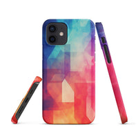 iPhone® Snap Case - Abstract - Geometric Style 1 - Matte - iPhone 12