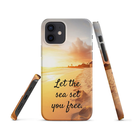 iPhone® Snap Case - Nature - Beach Style 1 - Matte - iPhone 12