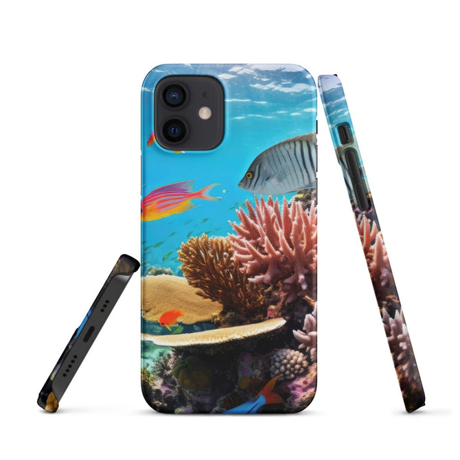 iPhone® Snap Case - Nature - Sea Style 1 - Matte - iPhone 12