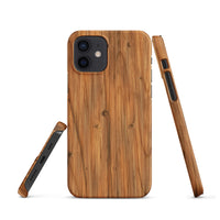 iPhone® Snap Case - Nature - Wood 1 - Matte - iPhone 12