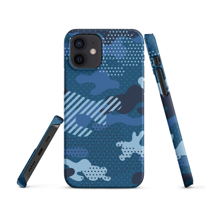 iPhone® Snap Case - Pattern - Water Camo 1 - Matte - iPhone 12