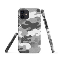 iPhone® Snap Case - Pattern - Winter Camo 1 - Matte - iPhone 12