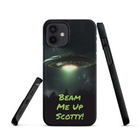 iPhone® Snap Case - Space - Alien UFO Style 1 - Matte - iPhone 12