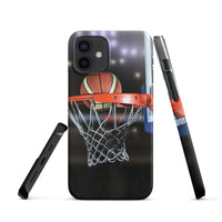 iPhone® Snap Case - Sports - Basketball Style 1 - Matte - iPhone 12