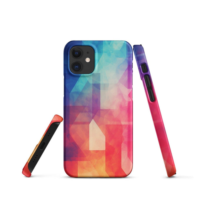 iPhone® Snap Case - Abstract - Geometric Style 1 - Matte - iPhone 12 Mini