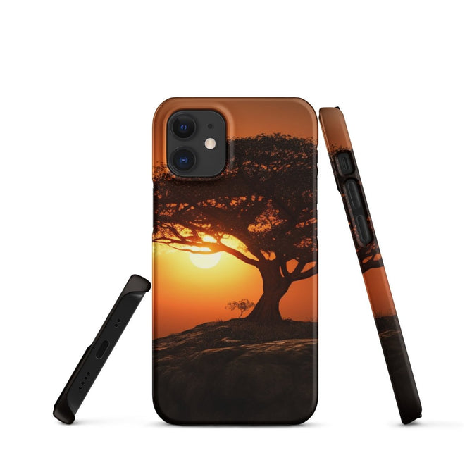 iPhone® Snap Case - Nature - Sunset Style 1 - Matte - iPhone 12 Mini