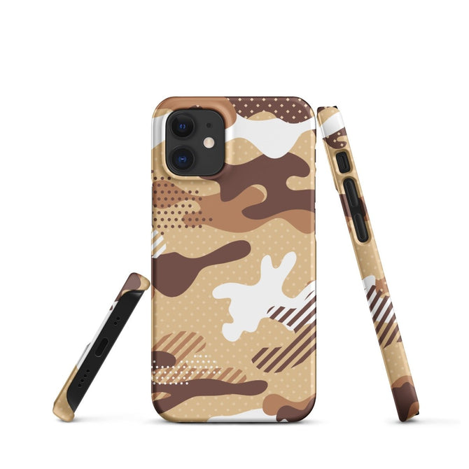 iPhone® Snap Case - Pattern - Desert Camo 1 - Matte - iPhone 12 Mini