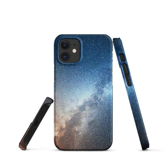 iPhone® Snap Case - Space - Stars/Galaxy Style 2 - Matte - iPhone 12 Mini