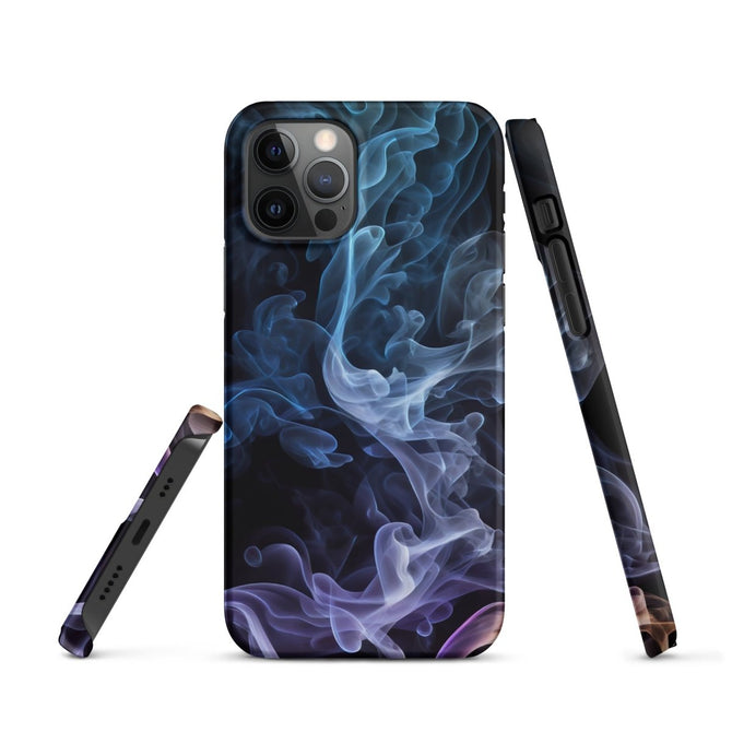 iPhone® Snap Case - Abstract - Smoke Style 3 - Matte - iPhone 12 Pro