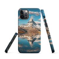 iPhone® Snap Case - Nature - Mountain Style 1 - Matte - iPhone 12 Pro