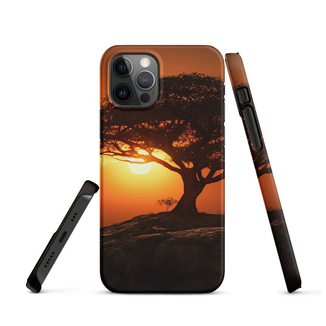 iPhone® Snap Case - Nature - Sunset Style 1 - Matte - iPhone 12 Pro