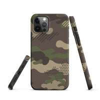 iPhone® Snap Case - Pattern - Forest Camo 1 - Matte - iPhone 12 Pro