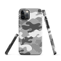 iPhone® Snap Case - Pattern - Winter Camo 1 - Matte - iPhone 12 Pro