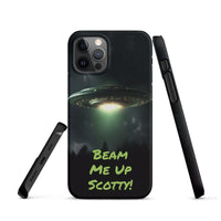 iPhone® Snap Case - Space - Alien UFO Style 1 - Matte - iPhone 12 Pro