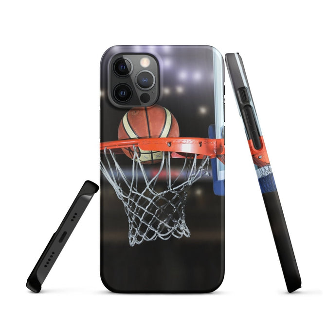 iPhone® Snap Case - Sports - Basketball Style 1 - Matte - iPhone 12 Pro