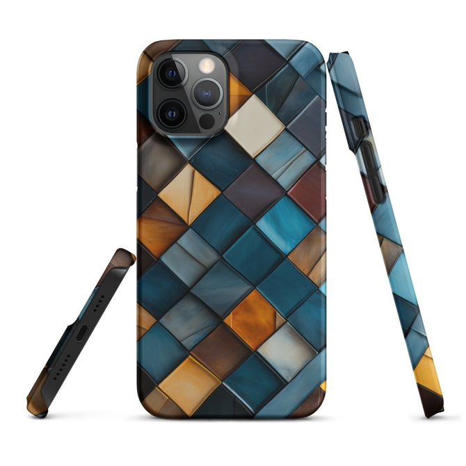 iPhone® Snap Case - Abstract - Geometric Style 3 - Matte - iPhone 12 Pro Max