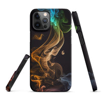 iPhone® Snap Case - Abstract - Smoke Style 2 - Matte - iPhone 12 Pro Max