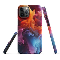 iPhone® Snap Case - Abstract - Smoke Style 5 - Matte - iPhone 12 Pro Max