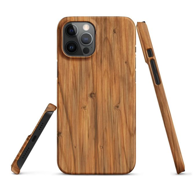 iPhone® Snap Case - Nature - Wood 1 - Matte - iPhone 12 Pro Max