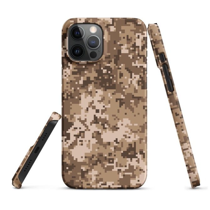 iPhone® Snap Case - Pattern - Desert Camo 2 - Matte - iPhone 12 Pro Max