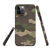 iPhone® Snap Case - Pattern - Forest Camo 1 - Matte - iPhone 12 Pro Max