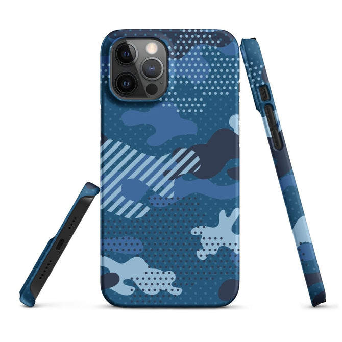 iPhone® Snap Case - Pattern - Water Camo 1 - Matte - iPhone 12 Pro Max